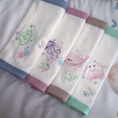 Burpcloths - Under the Sea 02 baby burp cloths South Africa