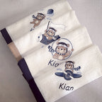 Burpcloths - Up and Away Bear 01 baby burp cloths South Africa