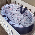 Carry Cot - Pink Clounds 01 baby carry cots South Africa