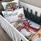 Cot Bedding - Boabab Tree Set 01 baby neutral nursery linen set South Africa