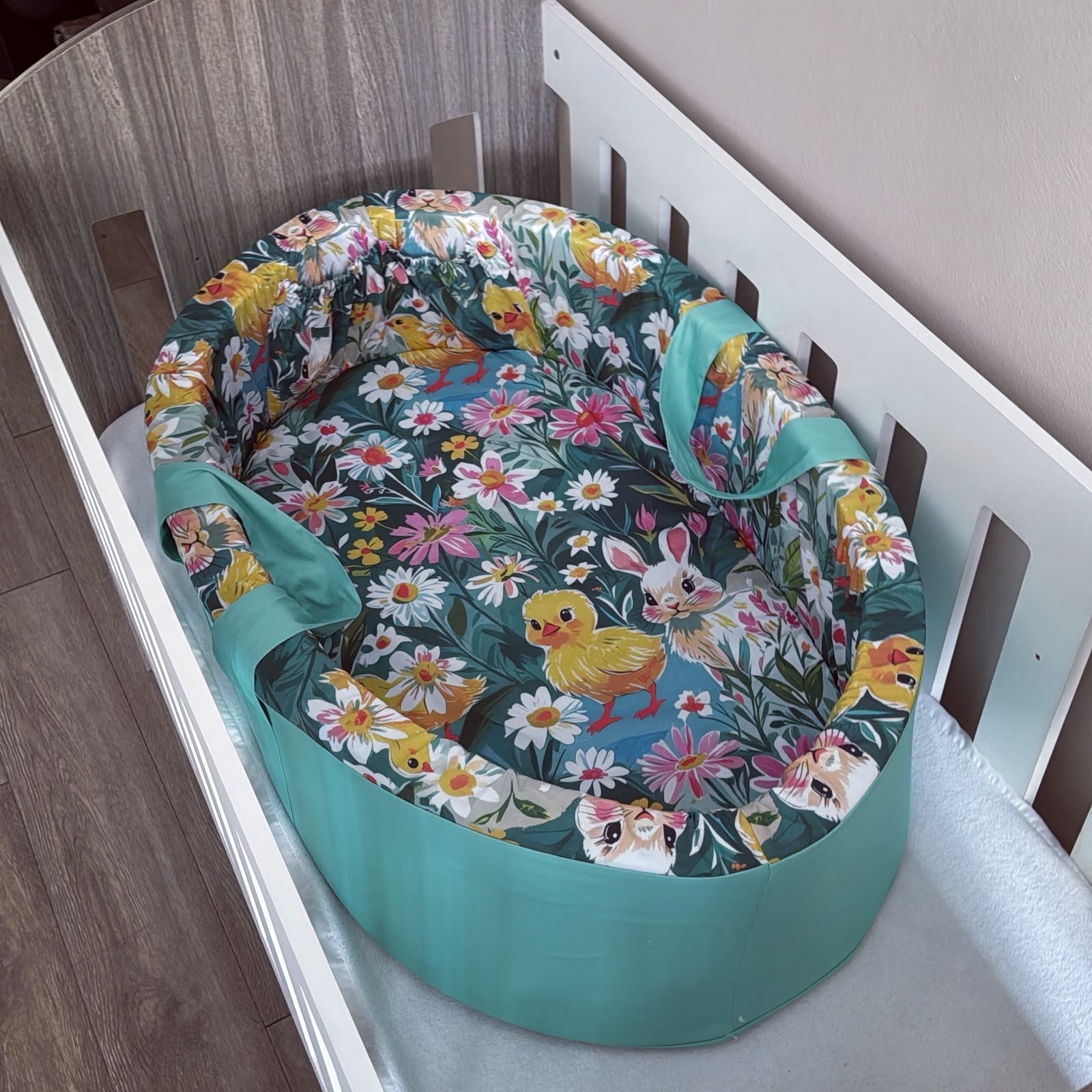 Carry Cot - Flower Animals 01
