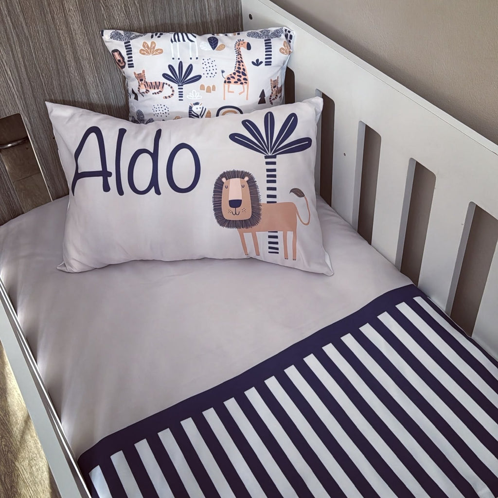 Cot Bedding - Boho Safari Set 02