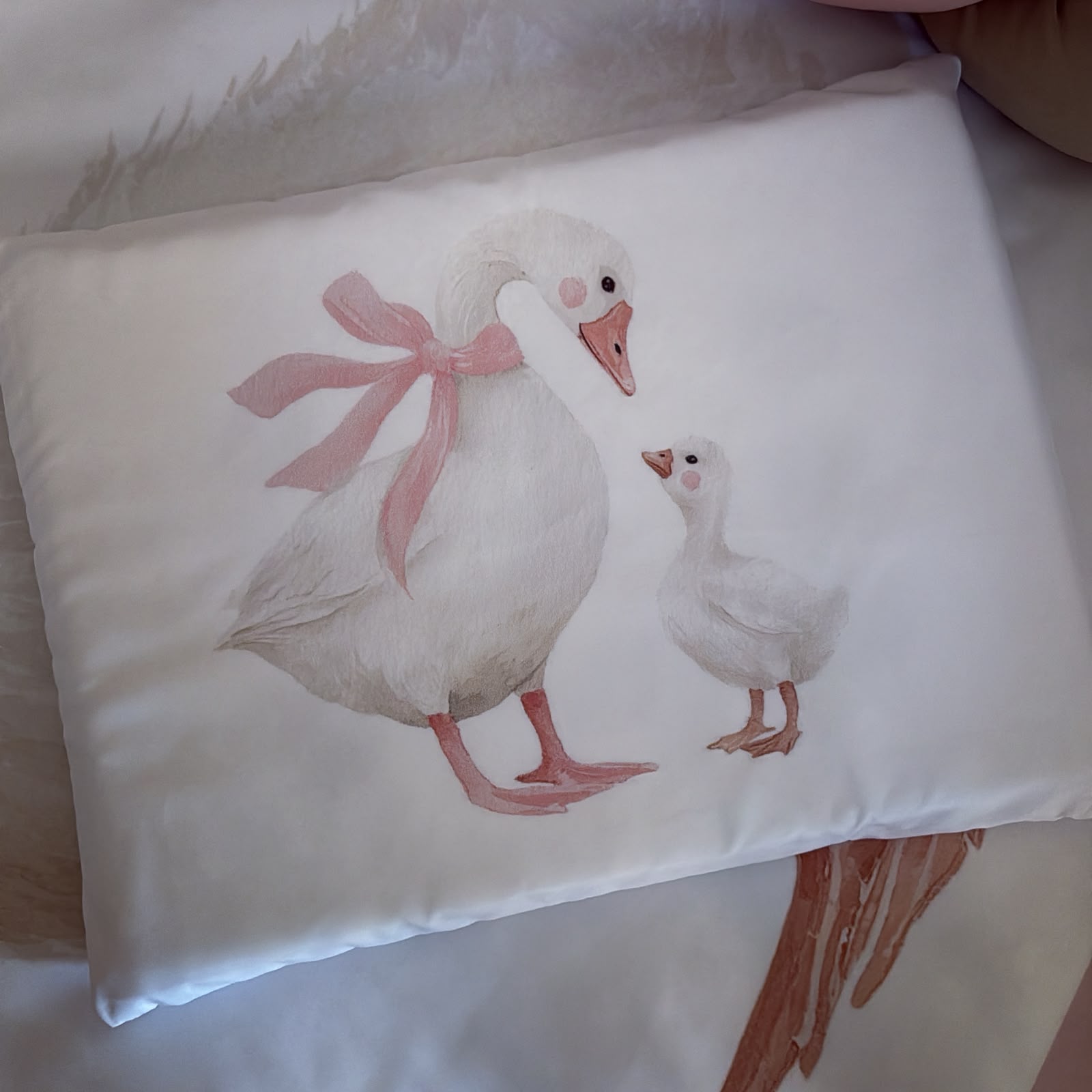 Cot Bedding - Goose Set 02