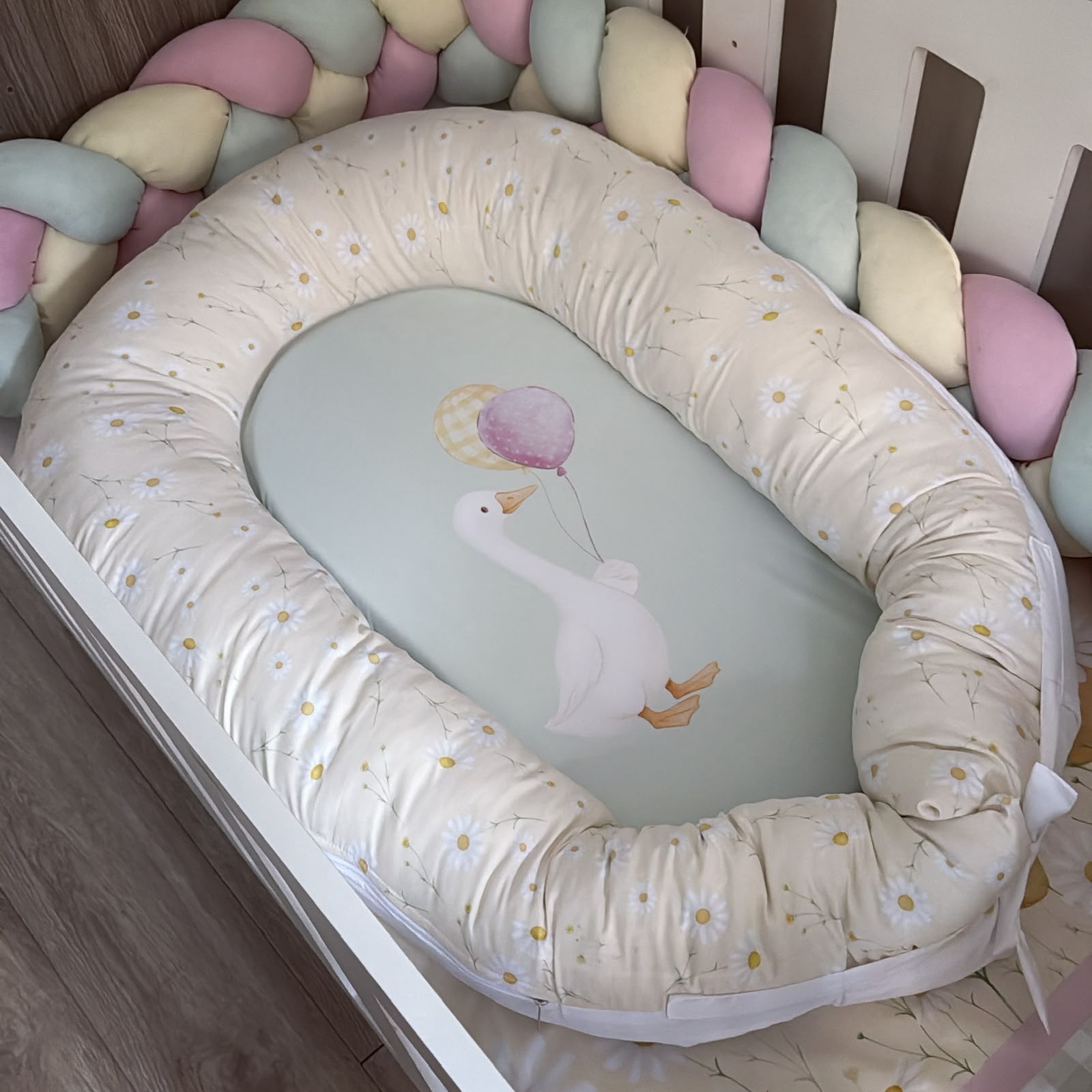 Cot Bedding - Goose Set 03.3