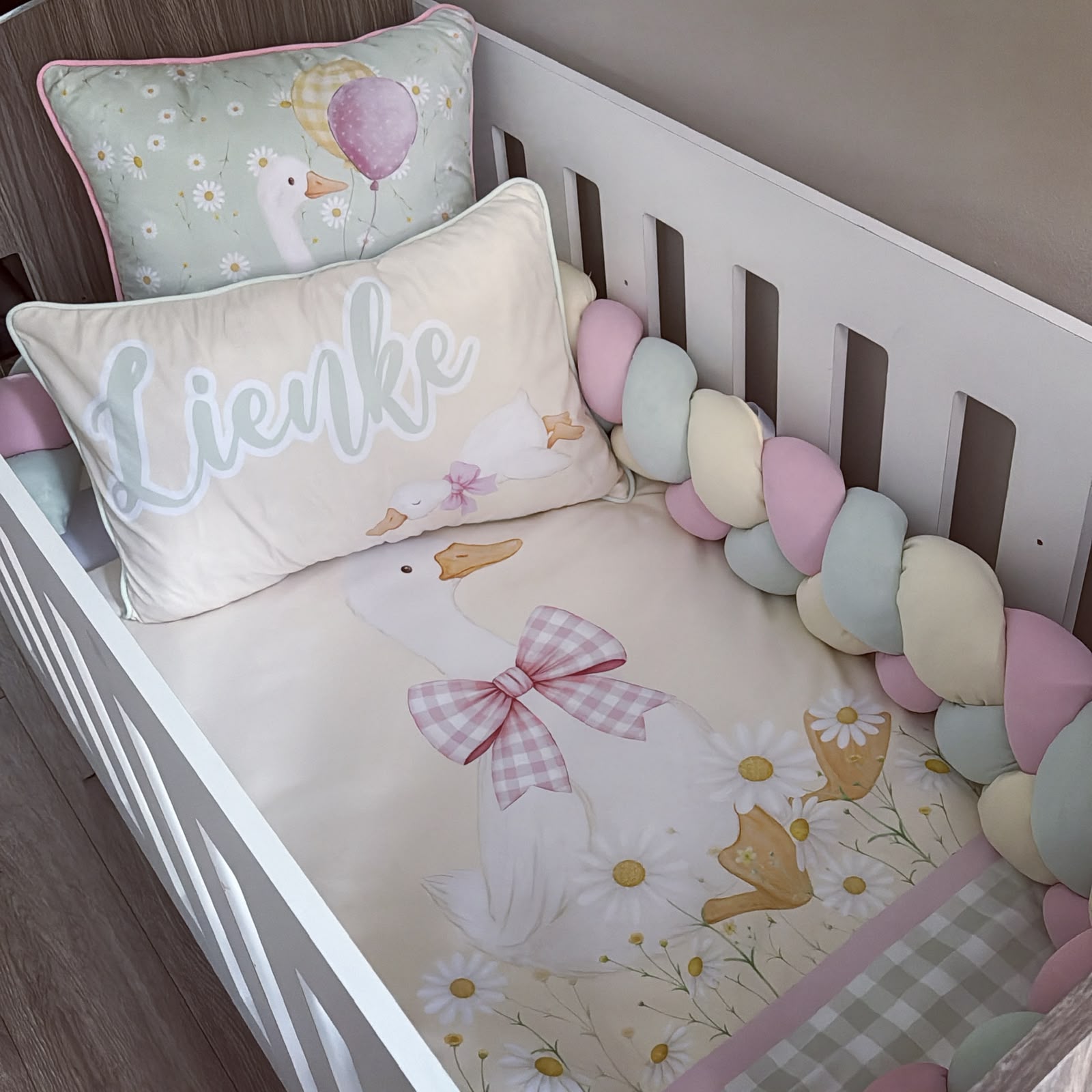 Cot Bedding - Goose Set 03