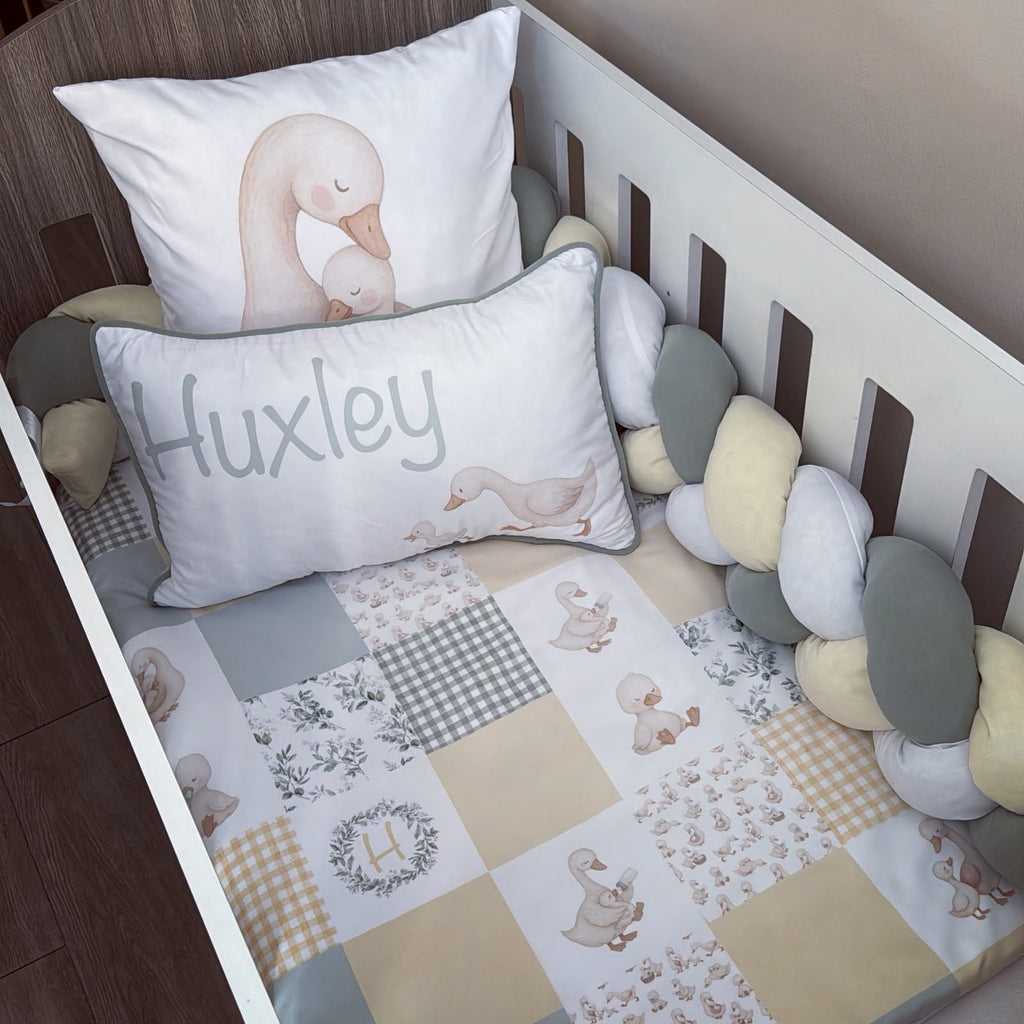 Cot Bedding - Goose Set 04