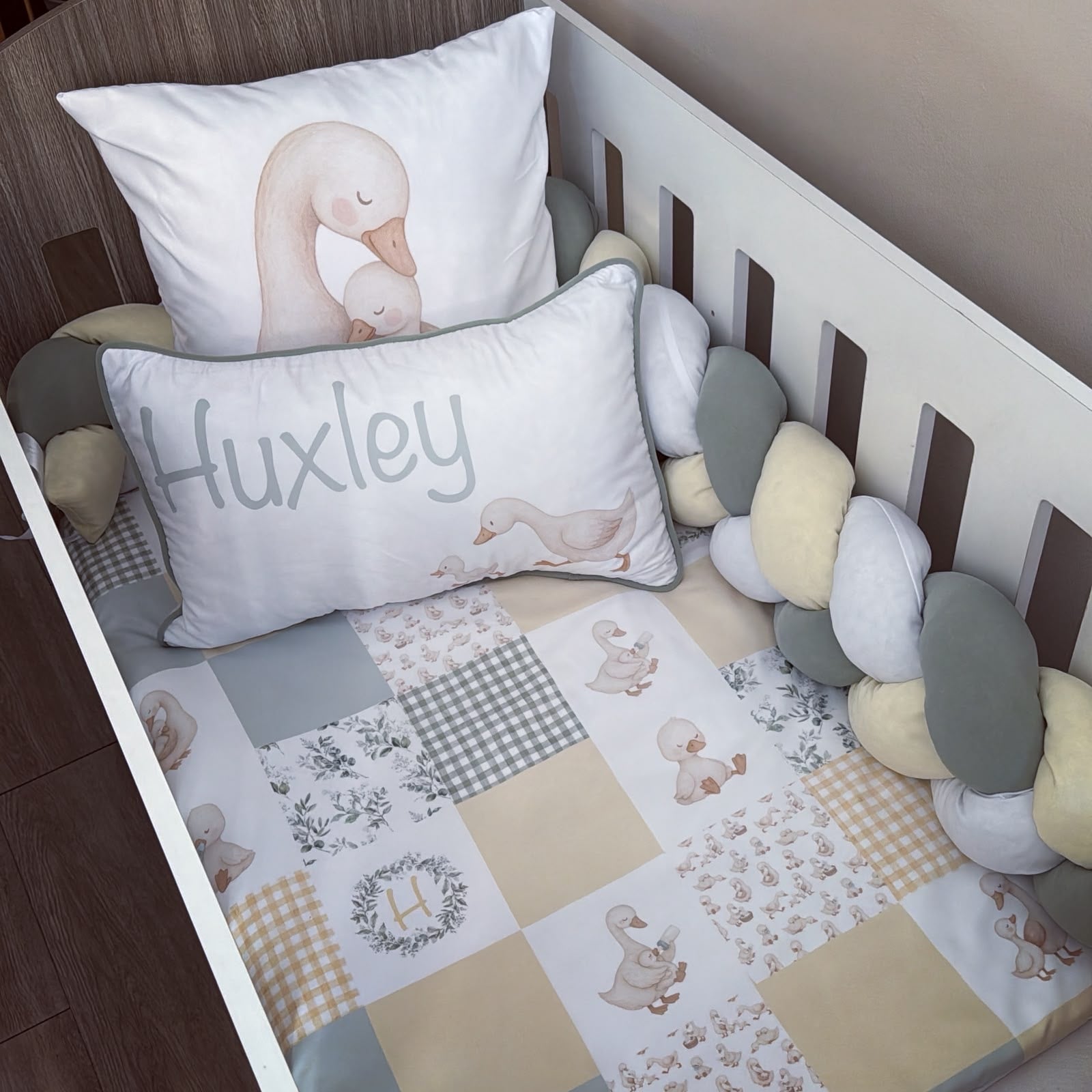 Cot Bedding - Goose Set 04
