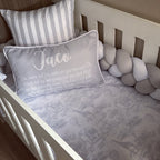 Cot Bedding - Grey Safari Set 05