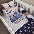 Cot Bedding - Nautical Set 05