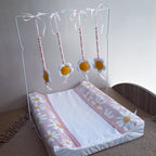 Cot Bedding - Pink Daisy Set 02