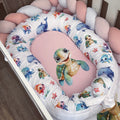 Cot Bedding - Pink Ocean Set 01.1