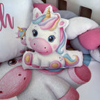 Cot Bedding - Pink Unicorn Set 13