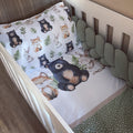 Cot Bedding - Sage Woodlands Set 03