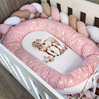Cot Bedding - Pink Horse Set 01