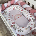 Nest - Pink Rainbow 01 baby nursery snuggle nests South Africa