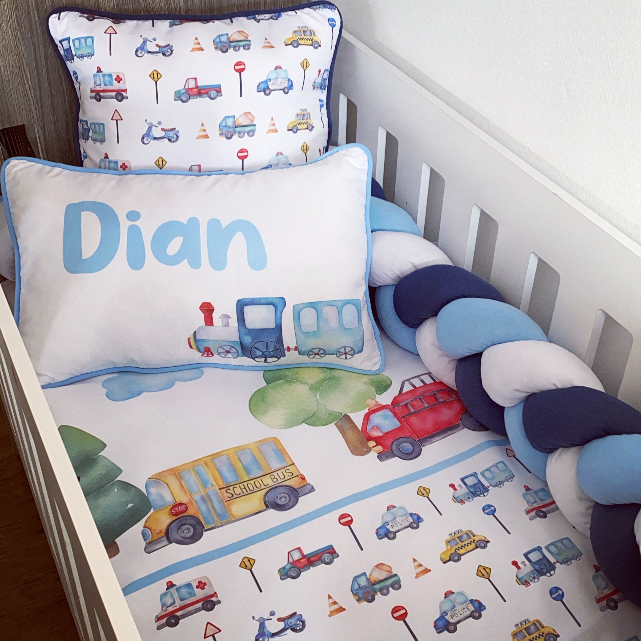 Cot Bedding - Transport Set 03 baby boy nursery linen set South Africa