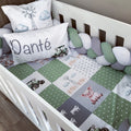 Cot Bedding - Green Farm Set 01 baby boy nursery linen set South Africa