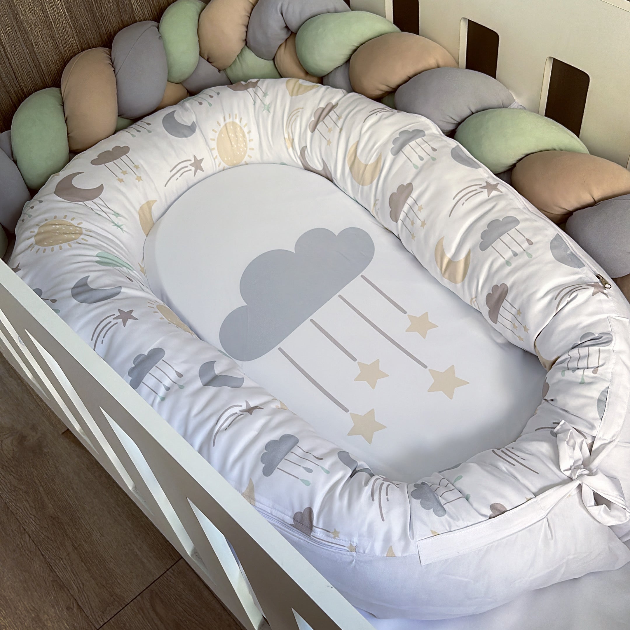 Nest - Moon And Star 01 baby nursery snuggle nests South Africa