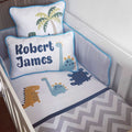 Cot Bedding - Dinosaur Set 06 baby boy nursery linen set South Africa