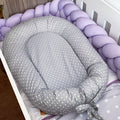 Nest - Grey Dots 01 baby nursery snuggle nests South Africa