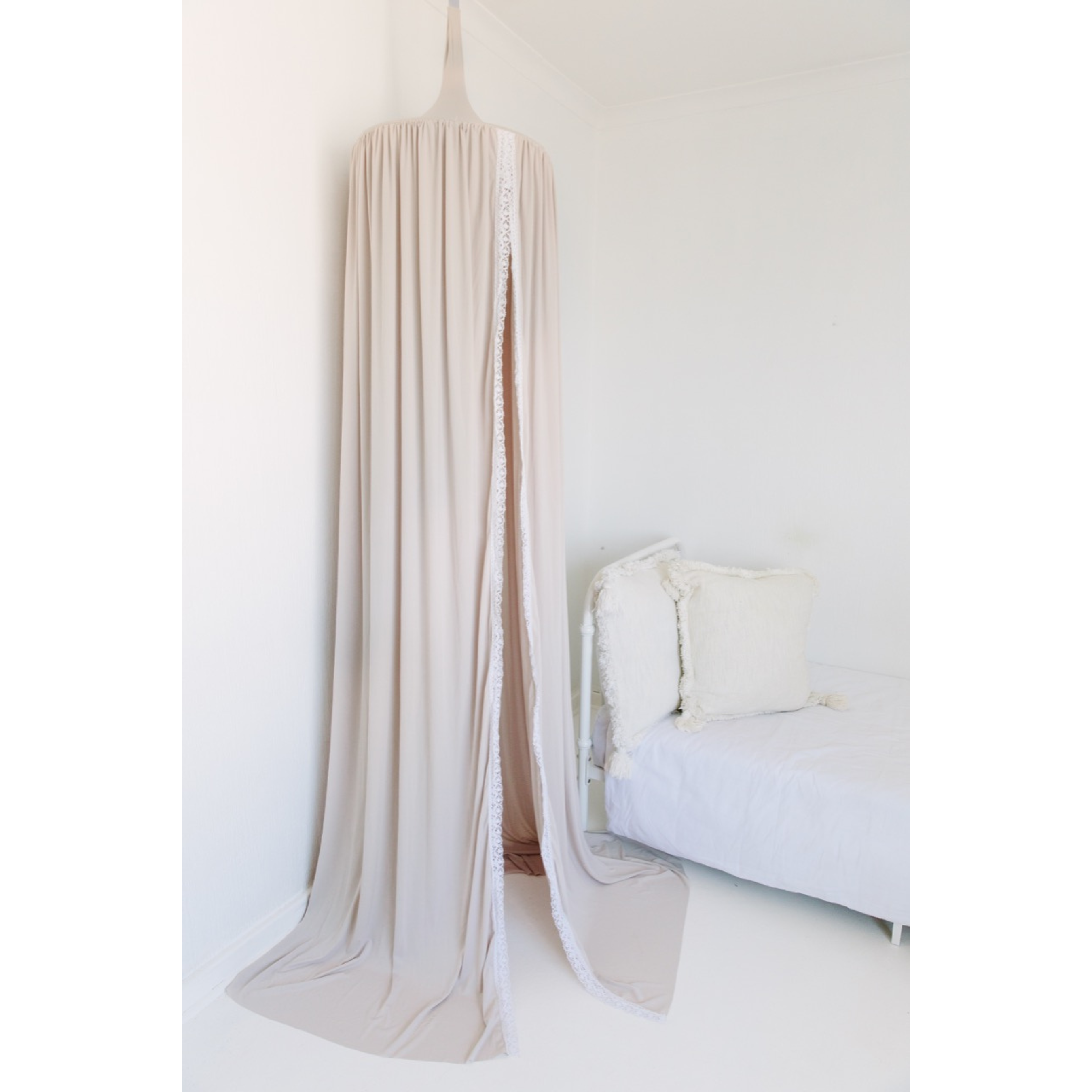 Hanging Tent Canopy - Boho For baby crib or bed for mosquito