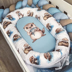 Nest - Blue Otter 01 baby nursery snuggle nests South Africa