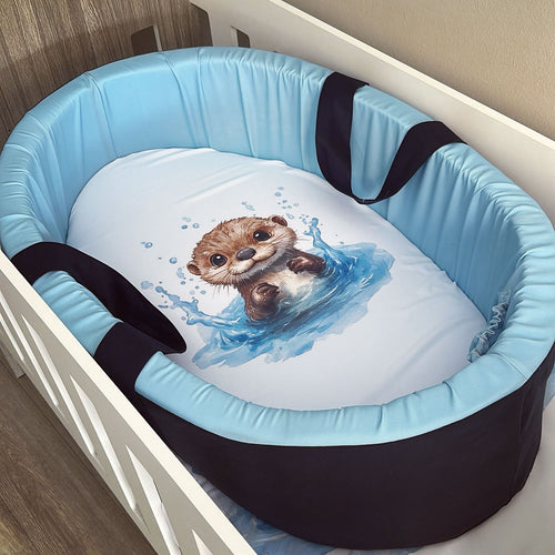 Carry Cot - Blue Otter 01 baby carry cots South Africa