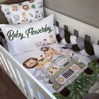 Cot Bedding - Safari Set 32 baby neutral nursery linen set South Africa