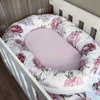 Cot Bedding - Pink Peony Set 01