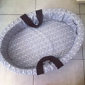 Carry Cot - Grey Zigzag 01 baby carry cots South Africa