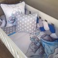 Cot Bedding - Blue Tatty Set 01 baby boy nursery linen set South Africa