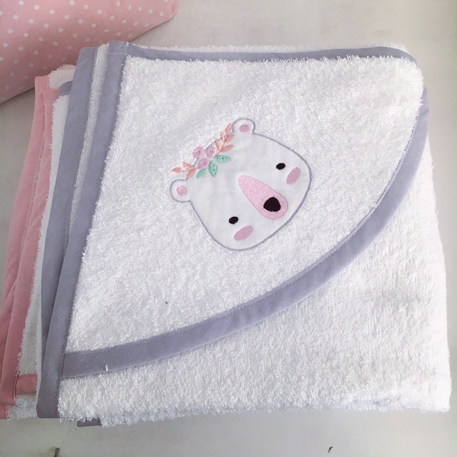 Hooded Towels - Bear 01 baby toddler hooded towels South Africa