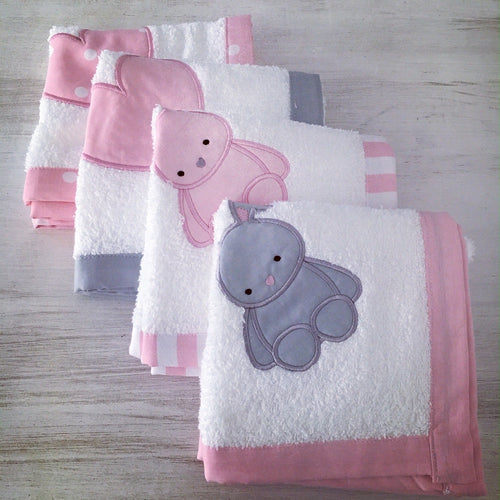 Burpcloths - Bunny 03 baby burp cloths South Africa