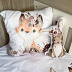 Cot Bedding - Pink Woodlands Set 01