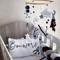 Cot Bedding - Black Space Set 02 baby boy nursery linen set South Africa