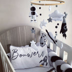 Cot Bedding - Black Space Set 02 baby boy nursery linen set South Africa