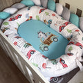 Nest - Blue Cars 02 baby nursery snuggle nests South Africa