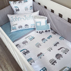 Cot Bedding - Transport Set 04 baby boy nursery linen set South Africa