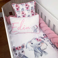 Cot Bedding - Pink Safari Set 17