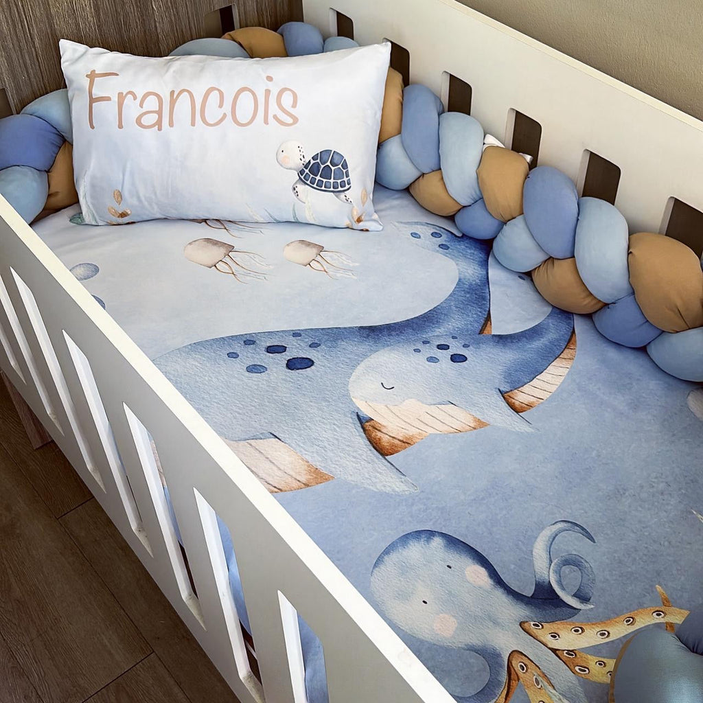 Cot Bedding - Under the Sea Set 08 baby boy nursery linen set South Africa