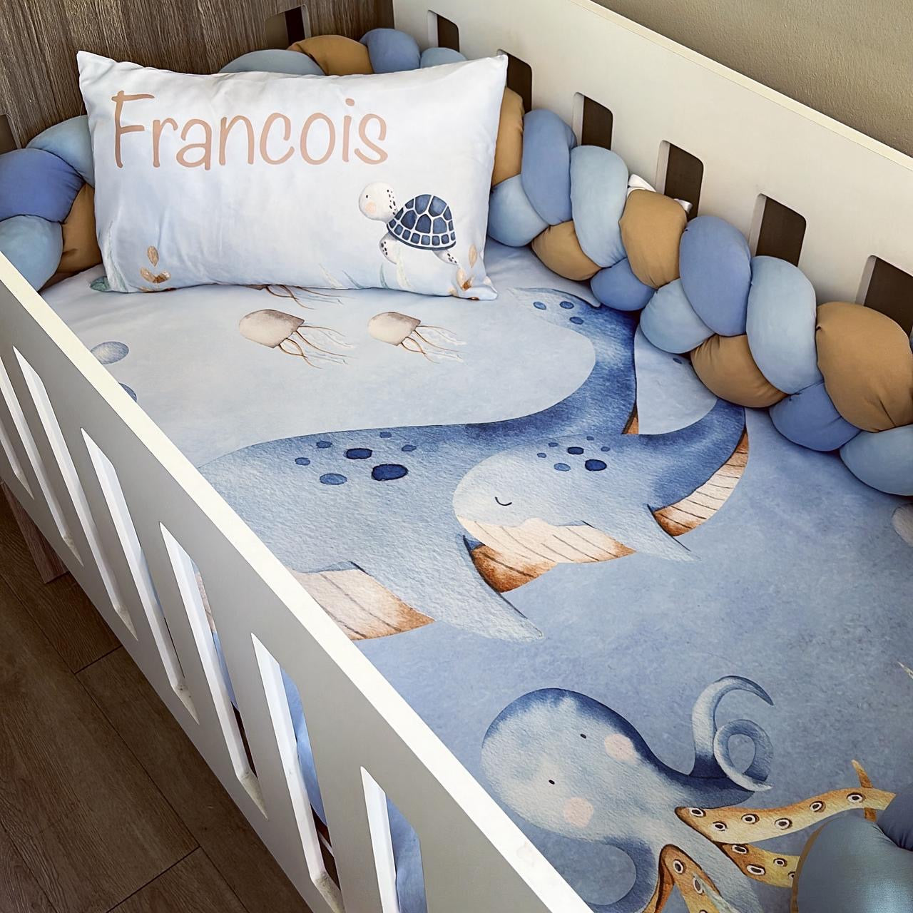 Cot Bedding - Under the Sea Set 08 baby boy nursery linen set South Africa
