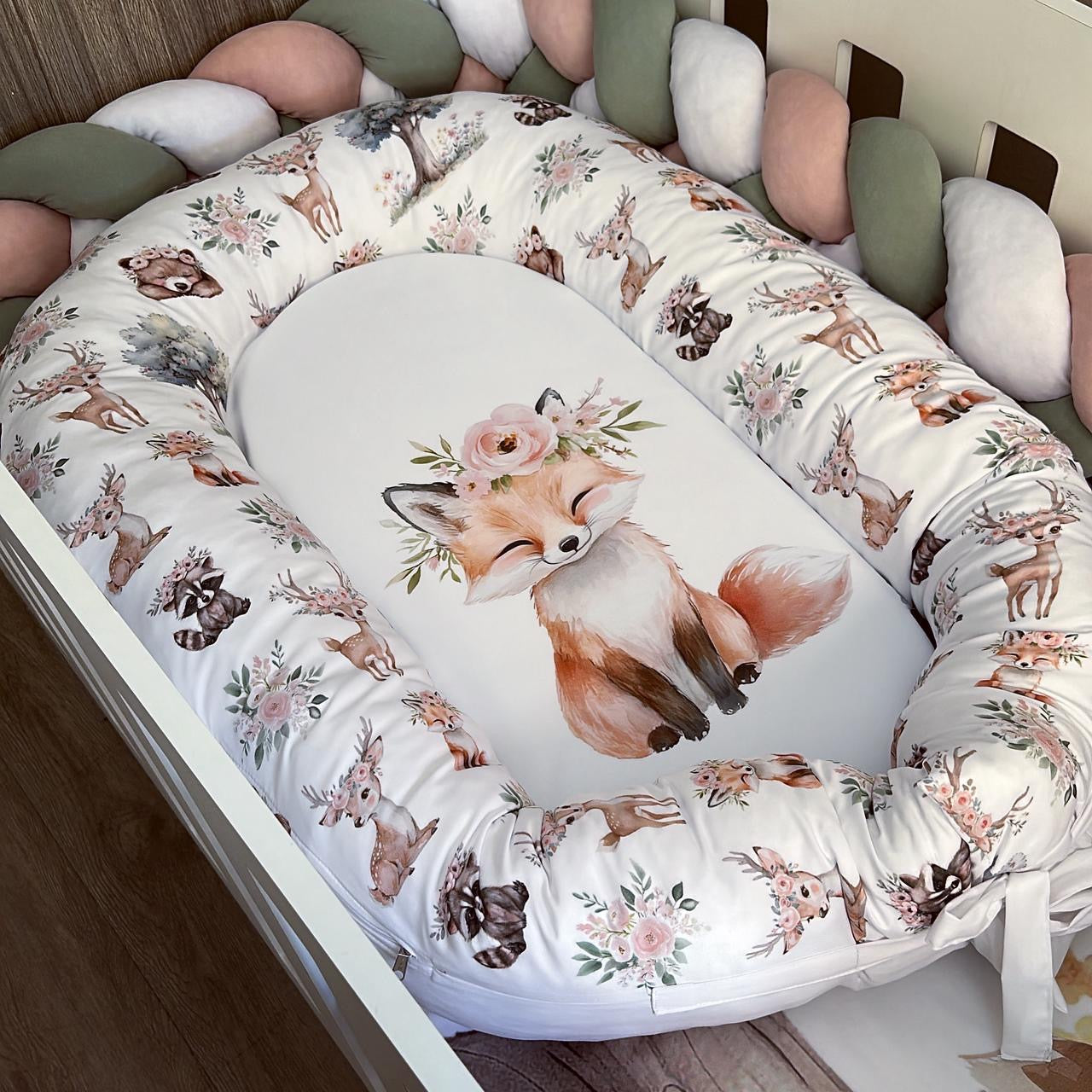 Nest - Pink Woodlands 03 baby nursery snuggle nests South Africa