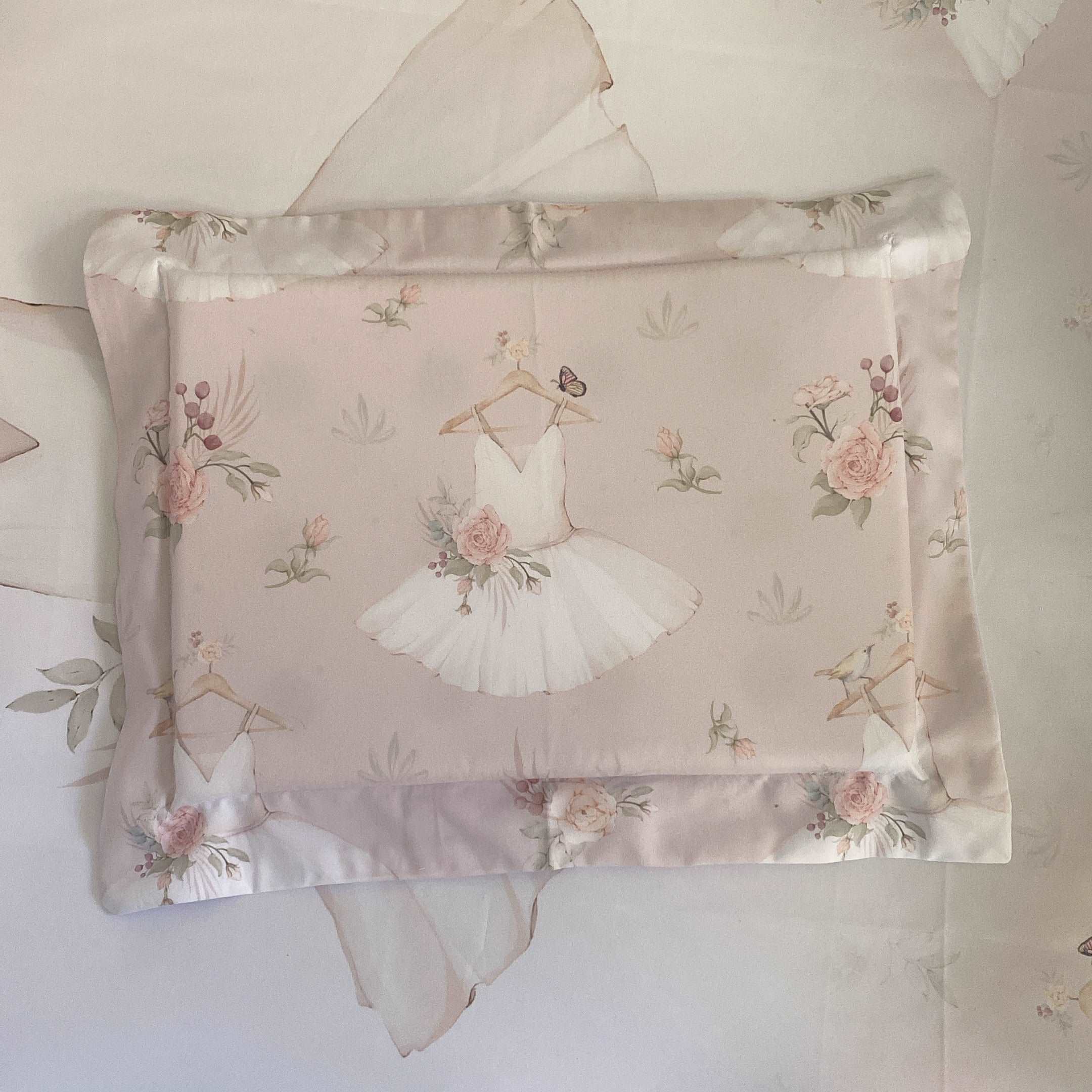 Cot Bedding - Pink Ballet Set 01