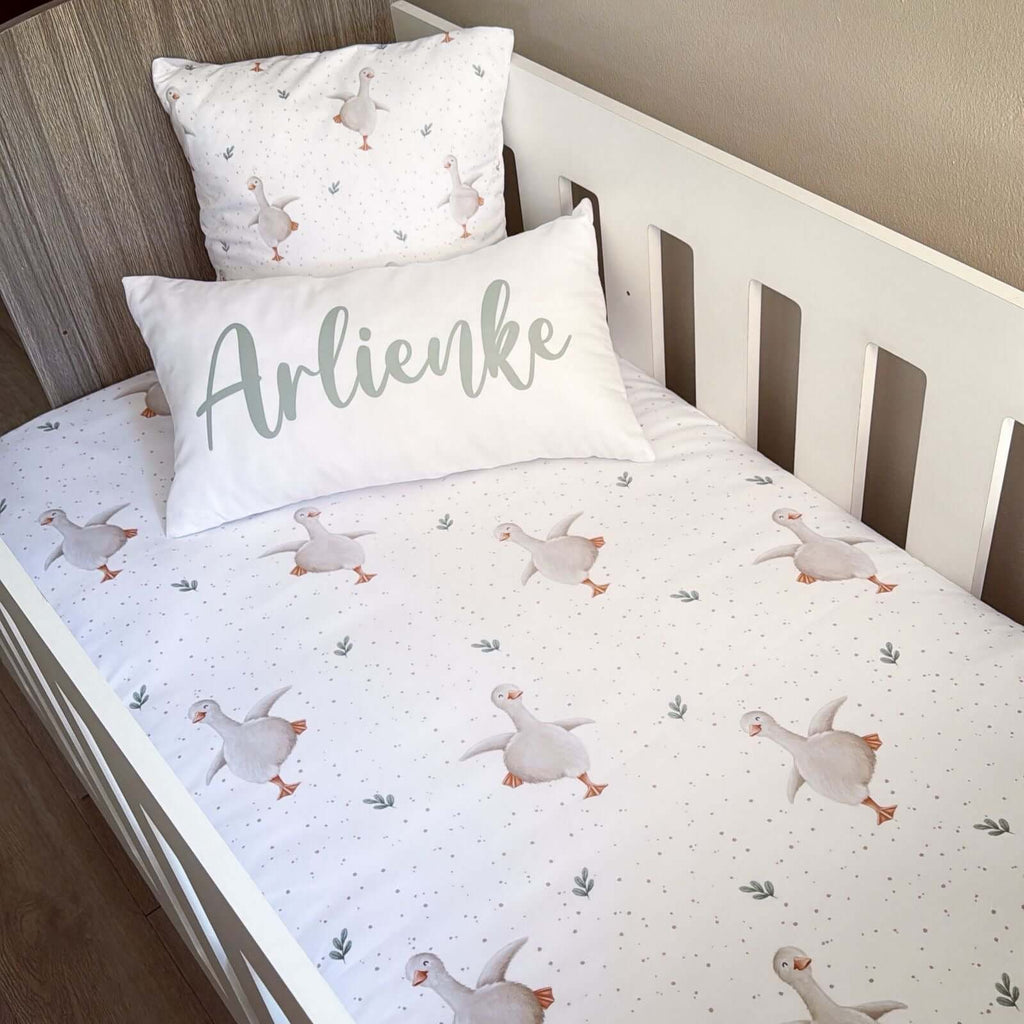 Cot Bedding - Goose Set 01