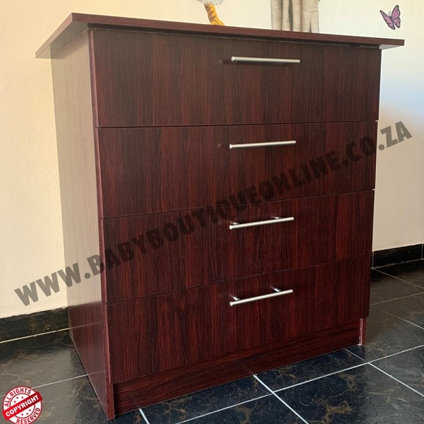 Chest of Drawers Burgundy B0026