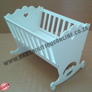 Rocking Cradle White B0116