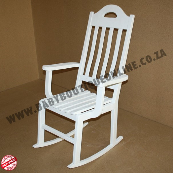 Rocking Chair White B0110