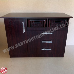 Large Compactum  Split Baskets Burgundy B0063