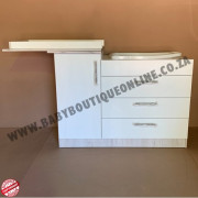 Bath Compactum 3 Drawer - White & Nordic Ice B0291