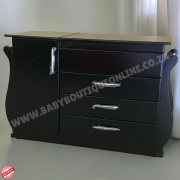 Sleigh Bath Compactum Burgundy B0147